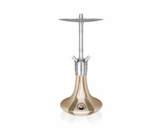 Steamulation Pure vízipipa ¤ Champagne Matt Metallic  ¤ 47 cm