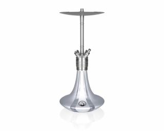 Steamulation Ultimate II vízipipa ¤ Silver Matt Metallic ¤ 51cm