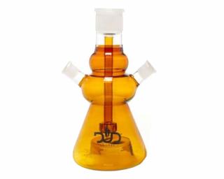 Üveg ¤ Dud Shisha ¤ Arany Pyramid ¤ 26cm