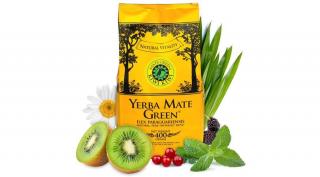 Yerba Mate Tea, Mate Green KIWI KIWI (95% levél) 400g