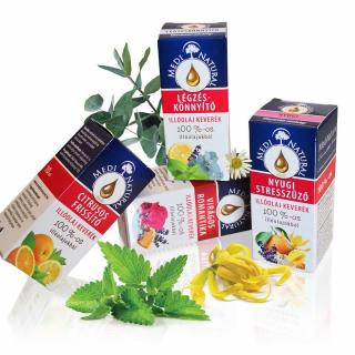 MediNatural -illatvarázs aromaterápiás illóolaj csomag