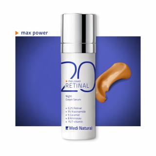 Retinal 20 Max Power Éjszakai Krémszérum | 0,20% retinal