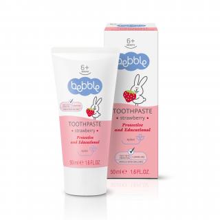 Bebble Toothpaste Strawberry 50 ml  Gyermek fogkrém Eper