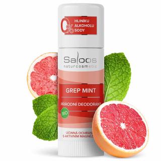 Bio természetes dezodor Saloos - Grep menta