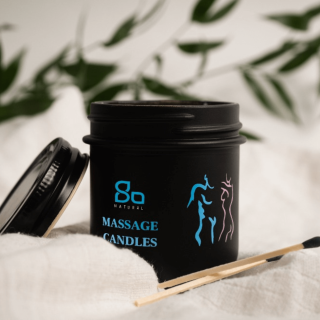 Natural Masszázs gyertya 140 g - Ylang ylang, pacsuli, jázmin