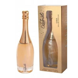 Női parfüm Sellion Celebrate Gold csillámmal 100 ml