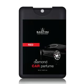 Santini autó illatminta - Diamond Red, 18 ml