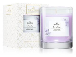 Santini luxus gyertya - Lilac, 200 g