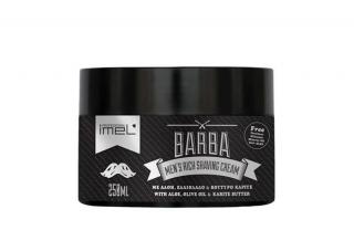 Imel Barber Shaving Cream borotvakrém arcápolókkal