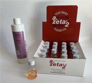 Intenzív Hajhullás elleni - Hajnövesztő - Hajerősítő hajszesz A Zeta 2  + 300ml Vitael Sampon cso...