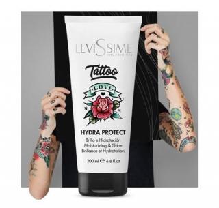 Levissime Women Tattoo testápoló tetoválásra - színfelfrissítő utóápoló termék kiállító pult papí...