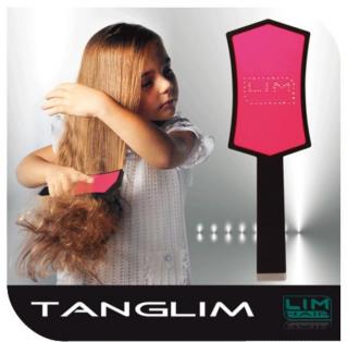 LIM Tanglim DT Pink - tangle teezer típusú hajsimító és szuper hajkibontó hajkefe