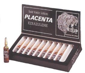 Placentás hajhullás elleni hajszesz  12db Vital Placenta Kerazulen