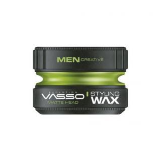 Vasso Barber ultra erős tartású matt hajwax férfi hajra 150ml