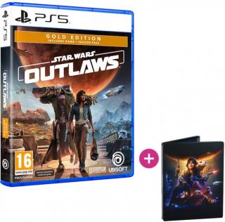 PlayStation 5 Star Wars Outlaws Gold Edition Fémtokkal