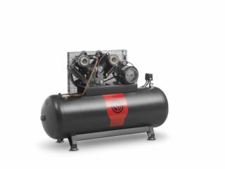Chicago Pneumatic CPRK CA2 10500 F dugattyús kompresszor - 7,5 kW, ékszíjhajtás, 500 liter tartály, 3 fázis