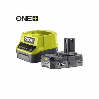 RYOBI 18V-os Akkumulátor+töltő szett - 1x2,0Ah+töltő - RC18120-120