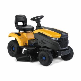 STIGA akkumulátoros oldalkidobós fűnyíró traktor TORNADO 598e