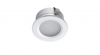 Beépíthető mini LED spotlámpa 12V 1W IP65 semleges fehér