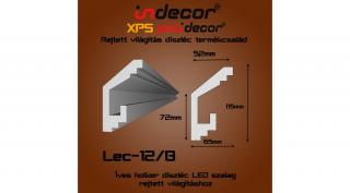 Lec-12B Rejtett világítás díszléc