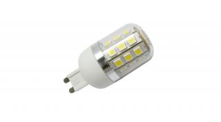 LED égő, G9, 4W, 230V, meleg fehér fény