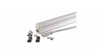 Led fénycső, T5, 117cm, 16W, 230V matt üveg meleg fehér