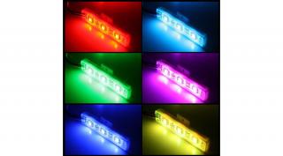 Led modul 1.5W - 3x5050 SMD Led - RGB vízálló