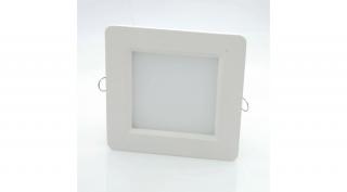 LED panel (modul), 12W, beépíthető, négyszögletes, meleg fehér