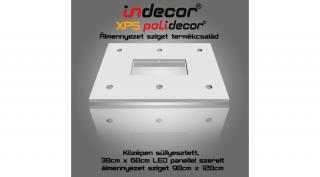 T-120x90-LP Téglalap álmennyezet sziget LED panel világításhoz