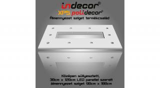 T-180x90-LP süllyesztett álmennyezet LED panel világításnak