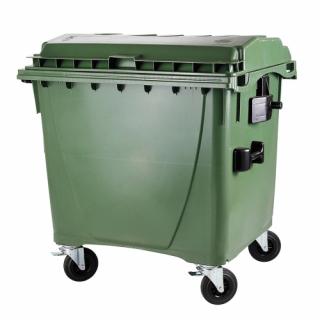 1100 l laposfedelű műa. konténer-zöld (F2F_0013_2000)