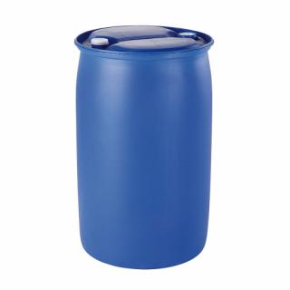 220 literes műanyag hordó felül dugóval (F3D_5004_0000)