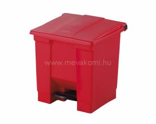 30 l Gastro pedálos hulladékgyűjtő-piros (F2A_4074_6000)