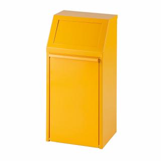 40 literes fém hulladékgyűjtő - sárga (F2O_4301_4000)