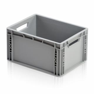 EURO műanyag tároló doboz  400x300x220 mm (F6A_3863_0000)