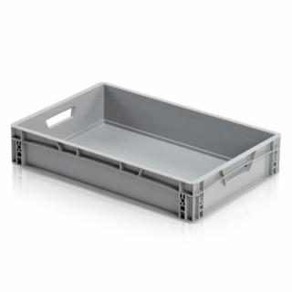 EURO műanyag tároló doboz  600x400x120 mm (F6A_3865_0000)