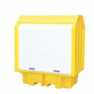 Fedett gyűjtőkád 2x 200 l hordóra (F3H_7567_0000)