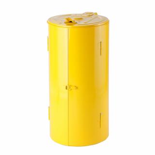 Festett fedett zsákállvány (120 l) - sárga (F2Q_2383_4001)