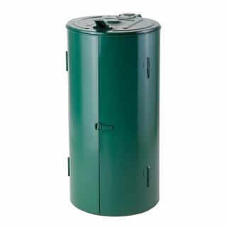 Festett fedett zsákállvány (120 l) - zöld (F2Q_2383_2001)