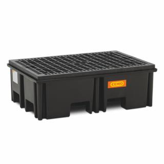 Gyűjtőkád raklapra műanyag ráccsal (F3H_8200_0000)