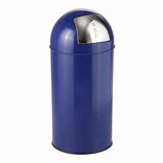 Hulladékgyűjtő fém betéttel-kék 40 l. (F2S_4584_0000)