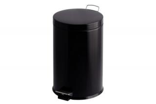 Hulladékgyűjtő műanyag betéttel-30 l-fekete (F2S_4600_3000)