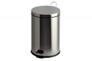 Hulladékgyűjtő műanyag betéttel-30 l-króm (F2S_4602_0000)