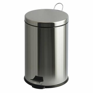 Hulladékgyűjtő műanyag betéttel-5 l-króm (F2S_4593_0000)