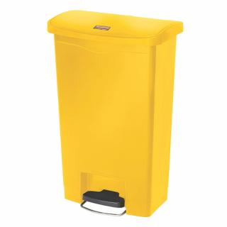 Lábpedálos hulladéktároló - fehér 50 l (F2O_7511_4000)