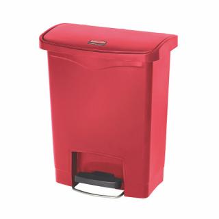 Lábpedálos hulladéktároló - piros 30 l (F2O_7510_6000)
