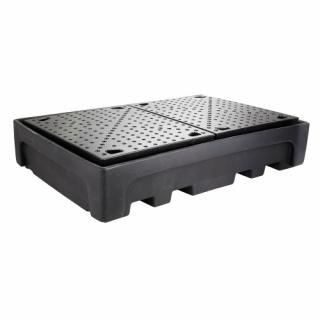 Műanyag gyűjtőkád műanyag ráccsal (F3H_8174_0000)