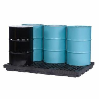 Műanyag gyűjtőpadló 6x220 literes hordóra (F3H_4681_0000)