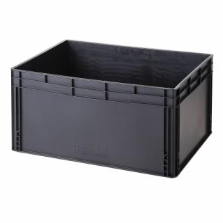 Műanyag tároló doboz 800x600x420 mm ESD (F6A_3970_0000)