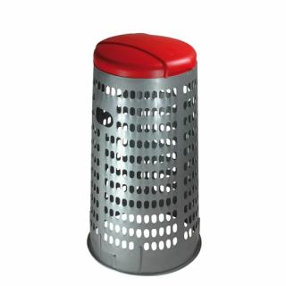 Műanyag zsákállvány - piros (F2Q_3857_6000)